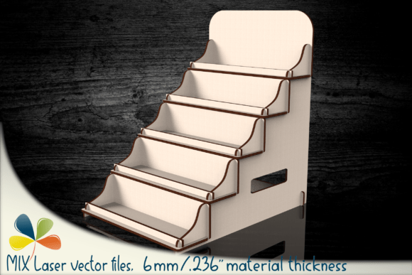 6mm Laser Display Shelf with Side Handle