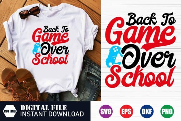 Back to Game over School SVG: A Creative Tool for Modern Designers and Entrepreneurs