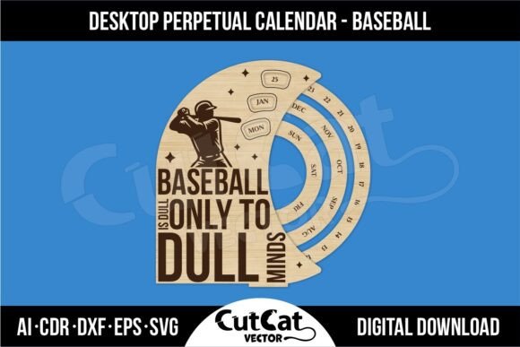 Baseball Desktop Perpetual Calendar Gift: A Unique Blend of Utility and Fan Culture