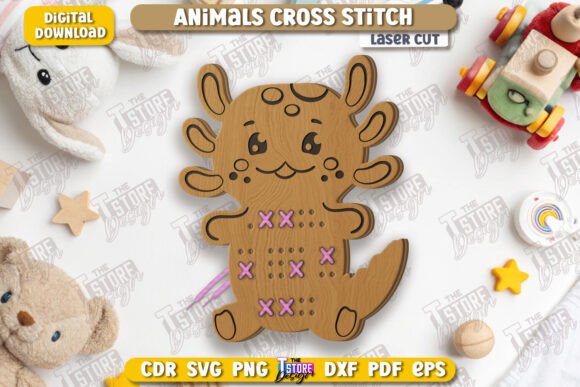 Cross Stitch Animal Laser Cut Montessori: A Creative Fusion of Craft and Education