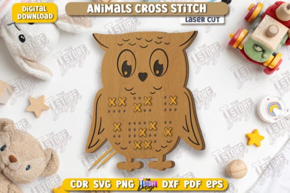 Cross Stitch Owl Laser Cut Montessori: A Guide to Creative Educational Toys