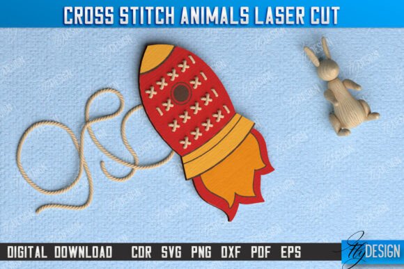 Cross Stitch Rocket Montessori Lacing: A Practical Tool for Laser Cutting and Educational Development