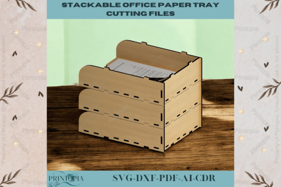 Customizable Stackable Tray Designs 083