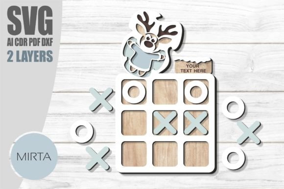 Deer Christmas Tic Tac Toe Laser Cut File: A Practical Evaluation