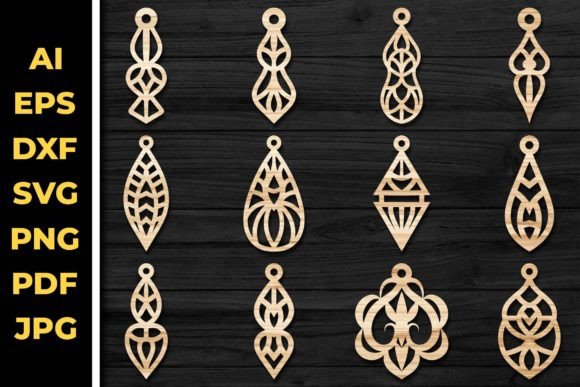 Earrings Jewelry Laser Cut Svg Bundle 63: A Comprehensive Evaluation for Makers