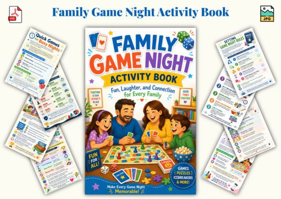 Enhancing Family Connections Through the Family Game Night Activity Book