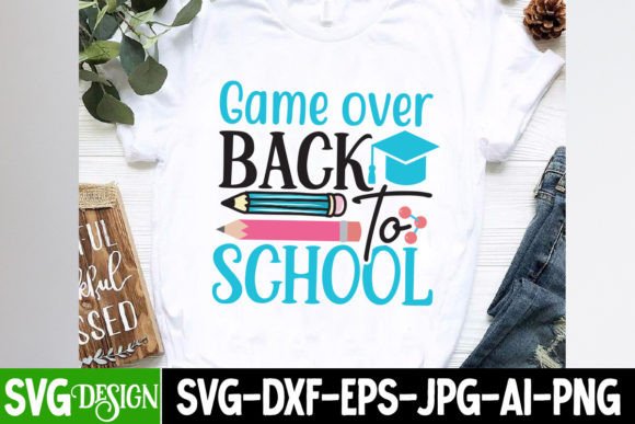 Game Over Back to School SVG Design: A Creative Revolution for Educators and Entrepreneurs
