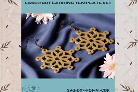 Laser Earring Design Set 217 – A Creative Catalyst for Modern Jewelry Makers