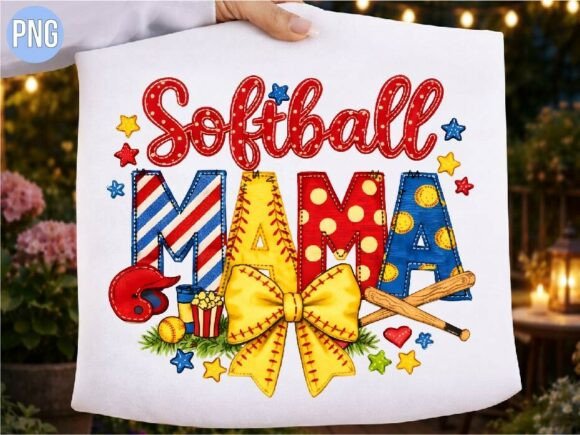 Softball Mama Game Day T-Shirt PNG Shirt: A Versatile Design Resource