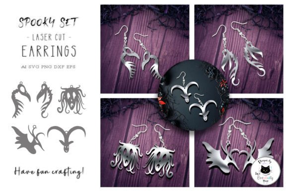 Spooky Gothic Laser Cut Earrings SVG Set: A Practical Guide for Creators