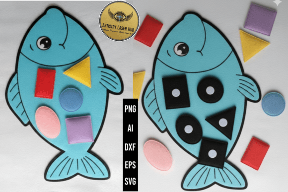 Unlock Educational Magic with the Resizable Shapes Fish Puzzle